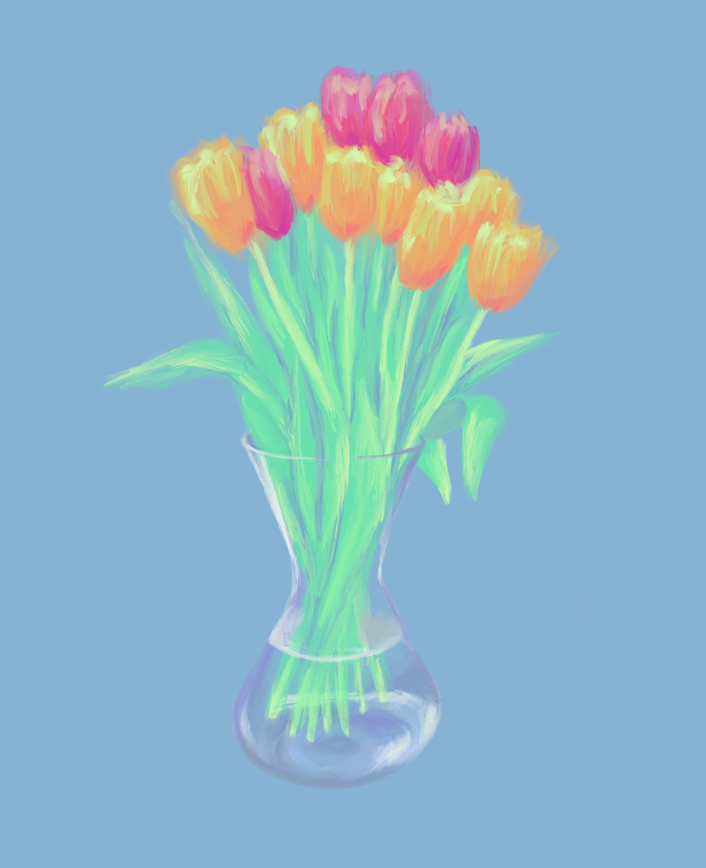 Almost like oil painting